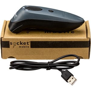 Socket Mobile DuraScan® D740, Universal Barcode Scanner, Gray - Wireless Connectivity - 2 scan/s - 19.49" Scan Distance - 