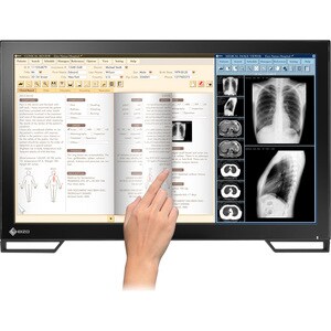 EIZO RadiForce MS236WT-BK 58.4 cm (23") LCD Touchscreen Monitor - 16:9 - 11 ms GTG - 584.20 mm Class - Projected Capacitiv