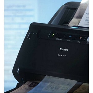 Canon imageFORMULA DR-C230 Sheetfed Scanner - 600 dpi Optical - 30 ppm (Mono) - 30 ppm (Color) - Duplex Scanning - USB