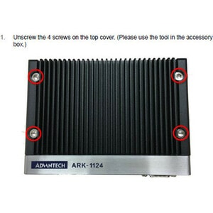 Advantech ARK-1000 ARK-1124H Desktop Computer - Intel Atom x5 x5-E3940 1.60 GHz DDR3L SDRAM - Box PC - Intel HD Graphics 5