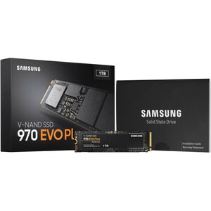 Samsung 970 EVO Plus 1 TB Solid State Drive - M.2 2280 Internal - PCI Express (PCI Express 3.0 x4) - 600 TB TBW - 3500 MB/