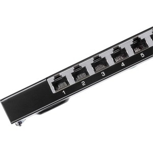 Quadro per prese di rete TRENDnet TC-P08C6AS - 8 Port(s) - 8 x RJ-45 - 0.5U Alto - Parato montabile