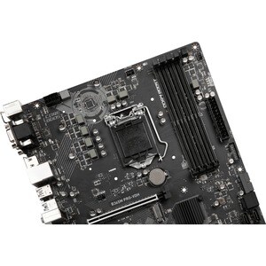 MSI B365M PRO-VDH Desktop Motherboard - Intel Chipset - Socket H4 LGA-1151 - Micro ATX - 64 GB DDR4 SDRAM Maximum RAM - DI