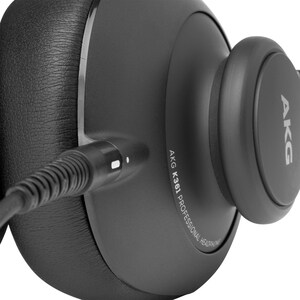 AKG K361 Over-Ear, Closed-Back, Foldable Studio Headphones - Stereo - Black - Mini-phone (3.5mm) - Wired - Bluetooth - 32 