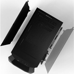 be quiet! Computer Case - ATX, Micro ATX, Mini ITX Motherboard Supported - Midi Tower - Acrylonitrile Butadiene Styrene (A