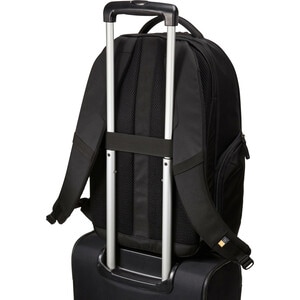 Case Logic Notion 3204201 Carrying Case (Backpack) for 39.6 cm (15.6") Notebook - Black - Nylon, EVA Foam, Mesh Pocket, 16