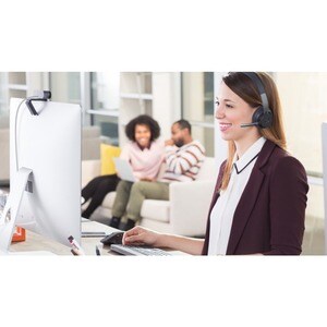 Logitech Zone Wireless Plus Wireless Over-the-head Stereo Headset - Binaural - Circumaural - 3000 cm - Bluetooth - 30 Hz t