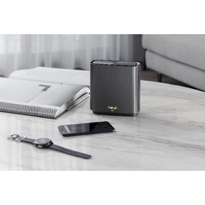 Asus ZenWiFi AX XT8 IEEE 802.11ax Ethernet Wireless Router - 2.40 GHz ISM Band - 5 GHz UNII Band - 6 x Antenna(6 x Interna