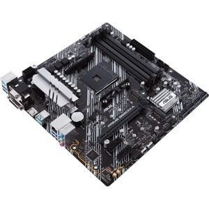 Asus Prime B550M-A Desktop Motherboard - AMD Chipset - Socket AM4 - Micro ATX - 128 GB DDR4 SDRAM Maximum RAM - DIMM, UDIM