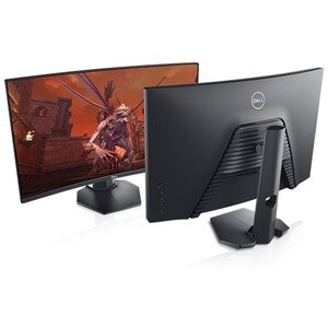 Dell S2721HGF 68.6 cm (27") Full HD Curved Screen Edge LED Gaming LCD Monitor - 16:9 - Black - 685.80 mm Class - Vertical 