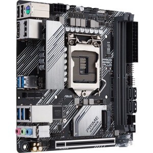 Asus Prime B460I-PLUS Desktop Motherboard - Intel Chipset - Socket LGA-1200 - Intel Optane Memory Ready - Mini ITX - 64 GB