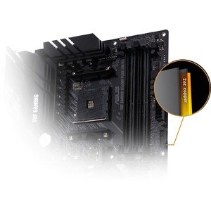 TUF GAMING B550M-PLUS (WI-FI) Desktop Motherboard - AMD Chipset - Socket AM4 - Micro ATX - 128 GB DDR4 SDRAM Maximum RAM -