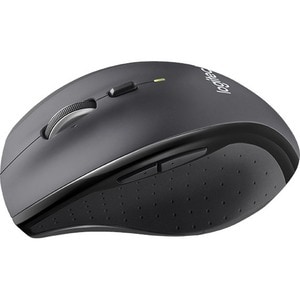 Logitech Marathon M705 Mouse - Radio Frequency - USB - Optical - 7 Button(s) - Charcoal - Wireless - 2.40 GHz - 1000 dpi -