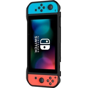 Spigen Rugged Armor Rugged Carrying Case Nintendo Gaming Console - Matte Black, Transparent - Drop Resistant - Thermoplast