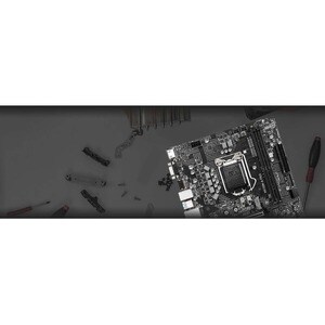 MSI H510M-A PRO Desktop Motherboard - Intel Chipset - Socket LGA-1200 - Micro ATX - Pentium Gold, Celeron, Core i5, Core i