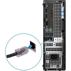 Dell Precision 3000 3450 Workstation - Intel Core i7 i7-10700 10th Gen - 16 GB DDR4 SDRAM RAM - 512 GB SSD - Small Form Fa