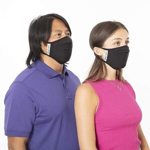 Safe-Mate Adult Large/X Large 3 Pack Cloth Face Mask - Recommended for: Face - Secure Fit, Adjustable Strap, Disposable, R
