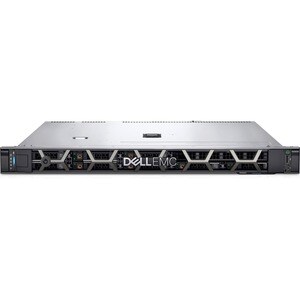 Dell EMC PowerEdge R350 1U Rack-mountable Server - 1 x Intel Xeon E-2324G - 16 GB RAM - 480 GB SSD - Serial Attached SCSI 