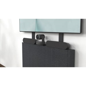 Heckler Design Wall Mount for Video Conferencing System, PTZ Camera, Video Conferencing Camera - Black Gray - Adjustable H