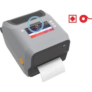 THERMAL TRANSFER PRINTER 74/300M ZD621R COLOR TOUCH LCD 300 DPI USB USB HOST ETHERNET SERIAL BTLE5 ROW RFID - UHF APAC COR