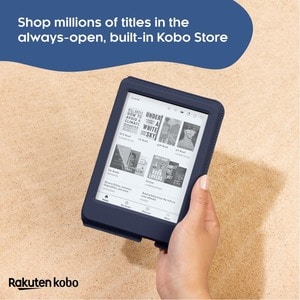 Kobo Clara 2E Digital Text Reader - Deep Ocean - 12000 Book(s) - 16 GB Flash - 15.2 cm (6") Display - Touchscreen - 1488 x