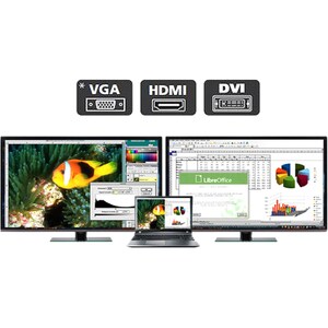Diamond Multimedia Universal Ultra Docking Station (DS3900V2) - Diamond Multimedia Ultra Dock Dual Video USB 3.0/2.0 Unive