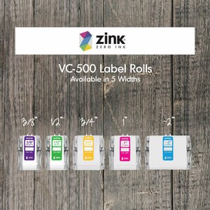 Brother CZ-1004 Multipurpose Label - 25.40 mm - Zero Ink (ZINK) - 1