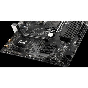 MSI B365M PRO-VDH Desktop Motherboard - Intel Chipset - Socket H4 LGA-1151 - Micro ATX - 64 GB DDR4 SDRAM Maximum RAM - DI
