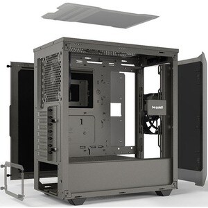 be quiet! Computer Case - ATX, Micro ATX, Mini ITX Motherboard Supported - Midi Tower - Acrylonitrile Butadiene Styrene (A