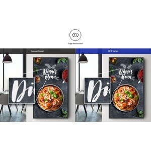 LCD Pantalla digital Signage Samsung QM55R 139.7cm (55") - Cortex A72 1.70GHz - 2.50GB - 3840 x 2160 - Borde LED - 500cd/m