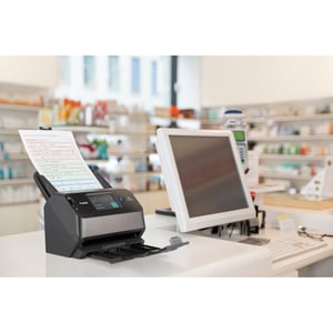 Canon imageFORMULA DR-S150 Sheetfed Scanner - 600 dpi Optical - 24-bit Color - 8-bit Grayscale - 45 ppm (Mono) - 45 ppm (C