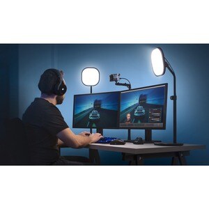 ELGATO KEY LIGHT AIR - PROFESSIONAL LED PANEL WITH 1400 LUMENS, MULTI-LAYER DIFFUSION TECHNOLOGY, APP-ENABLED, COLOR TEMPE