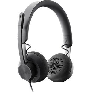 Logitech Zone Wired Over-the-head Stereo Headset - Binaural - Circumaural - 32 Ohm - 20 Hz to 16 kHz - 190 cm Cable - Uni-