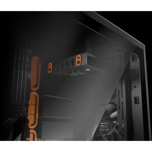 be quiet! Silent Base 601 Computer Case - EATX, ATX, Micro ATX, Mini ITX Motherboard Supported - Mid-tower - Steel, Acrylo