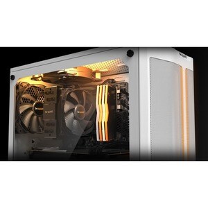 be quiet! Pure Base 500 BGW38 Computer Case - ATX, Micro ATX, Mini ITX Motherboard Supported - Tempered Glass, Acrylonitri