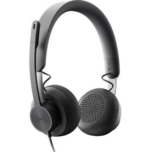 Logitech Zone Wired Over-the-head Stereo Headset - Binaural - Circumaural - 32 Ohm - 20 Hz to 16 kHz - 190 cm Cable - Uni-