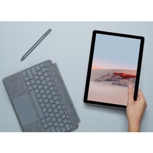 Microsoft Surface Go 2 Tablet - 26.7 cm (10.5") - 8 GB RAM - 4G - Platinum - Intel Core M 8th Gen - microSDXC Supported - 