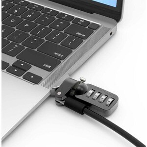 Compulocks MacBook Air (2018 - 2020) Lock Adapter with Combination Cable Lock - For Notebook