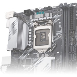 Asus Prime B460I-PLUS Desktop Motherboard - Intel Chipset - Socket LGA-1200 - Intel Optane Memory Ready - Mini ITX - 64 GB