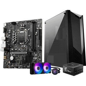 MSI H510M-A PRO Desktop Motherboard - Intel Chipset - Socket LGA-1200 - Micro ATX - Pentium Gold, Celeron, Core i5, Core i