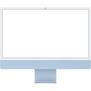iMac 24in Retina 4.5K - Blue - M1 (8-core CPU / 8-core GPU) - 8GB unified memory - 256GB SSD - Magic Mouse - Magic Keyboar