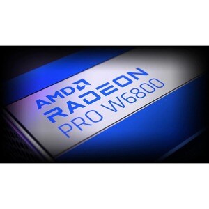 Scheda video AMD Radeon Pro W6800 - 32 GB GDDR6 - Altezza piena - 256 bit Ampiezza bus - PCI Express 4.0 x16 - Mini Displa
