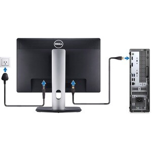 Dell OptiPlex 3000 3080 Desktop Computer - Intel Core i5 10th Gen i5-10505 Hexa-core (6 Core) 3.20 GHz - 8 GB RAM DDR4 SDR