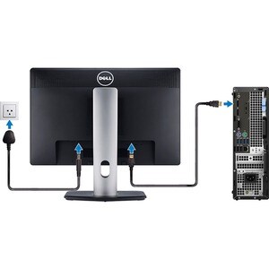 Dell Precision 3000 3450 Workstation - Intel Core i7 i7-10700 10th Gen - 16 GB DDR4 SDRAM RAM - 512 GB SSD - Small Form Fa