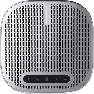 ViewSonic VB-AUD-201 Portable Wireless Conference Speakerphone with 360 Omnidirectional Sound Pickup, Reverse Charging, Bl