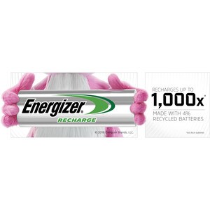 Energizer Recharge Universal Rechargeable D Batteries, 2 Pack - For Multipurpose - Battery Rechargeable - D - 2200 mAh - N