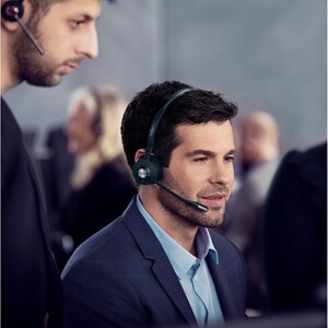 Jabra Engage 75 Stereo Headset - Stereo - Wireless - Bluetooth/DECT - 15000 cm - 40 Hz - 16 kHz - Over-the-head - Binaural