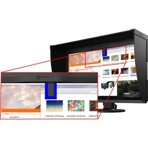 EIZO ColorEdge CG279X 68.6 cm (27") WUXGA LED LCD Monitor - 16:9 - Black - 685.80 mm Class - 2560 x 1440 - 1.07 Billion Co