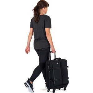 Ogio ALPHA Convoy 520S Travel/Luggage Case (Carry On) for 15" Travel Essential - Black - Abrasion Resistant, Tear Resistan