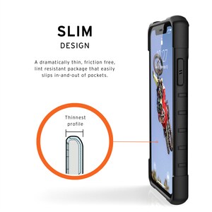 Urban Armor Gear Pathfinder Case for Apple iPhone 11 Smartphone - Black - Drop Resistant, Impact Resistant, Scratch Resist